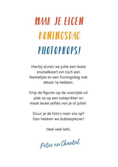 Maak je eigen Koningsdag feestje met photo props 3