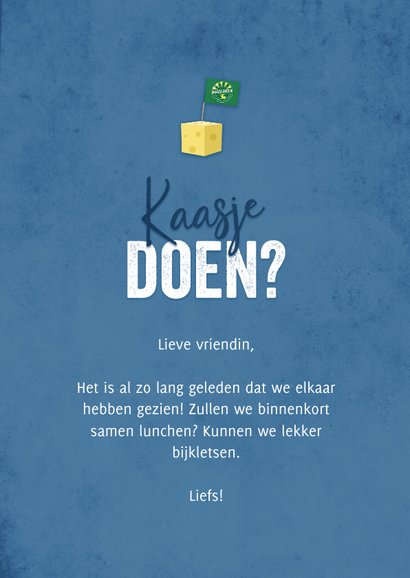 Maaslander uitnodiging kaasje doen 3