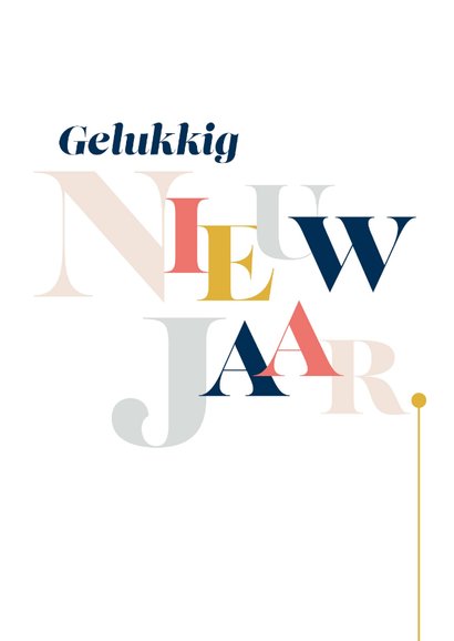 Magazine typografie kerstkaart 3
