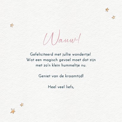 Magische felicitatiekaart met konijntje uit hoed 3