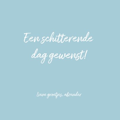 Magische verjaardagskaart met lieve eenhoorn 3