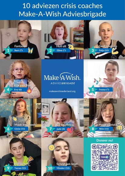 Make-A-Wish 10 adviezen crisis coaches Adviesbrigade 2
