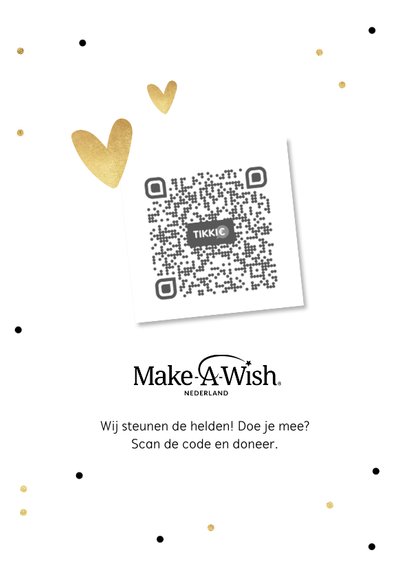 Make-A-Wish kaart doe een dansje zing een liedje 2