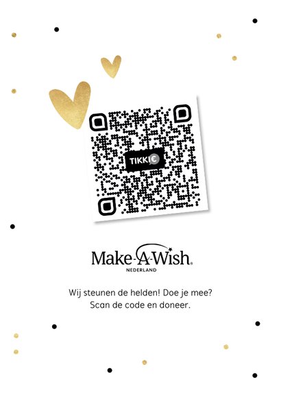 Make-A-Wish kaart doe een dansje zing een liedje 2