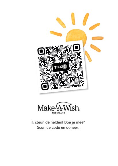 Make-A-Wish kaart na regen komt zonneschijn 2