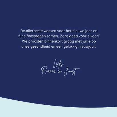 Mama ijsbeer en haar jonkie wensen jullie fijne dagen toe 3
