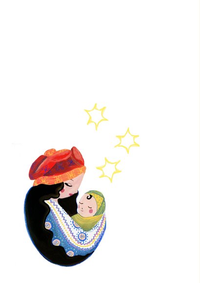 Maria met kind 2