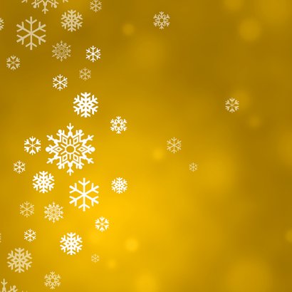 Menukaart kerst ijskristallen 2