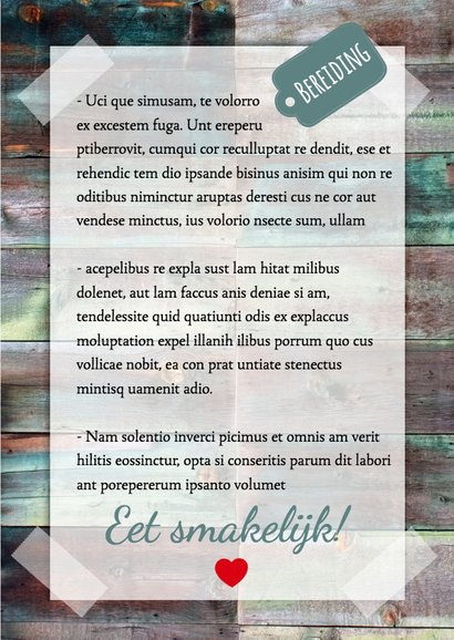 Menukaart zelf in te vullen-isf 3