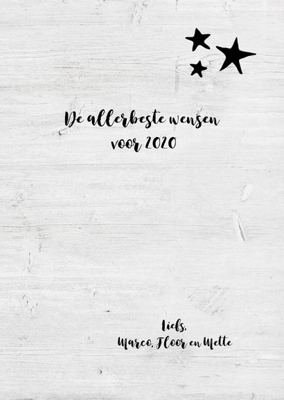 Merry christmas - fotokaart met goud 3