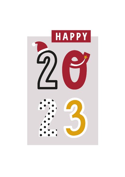 Merry Xmas hippe typografie 2