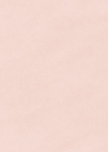 Minimalistische kerstkaart met grote boog en foto Achterkant