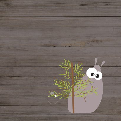Mo Card lelijke kerstboom kaart 2