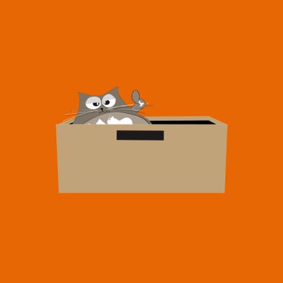 Mo Cards Succeskaart kat in bak 3