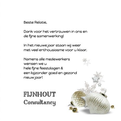Modern Klassieke kerstkaart 3