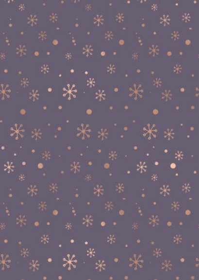 Modern Rose Gold Sneeuw 2