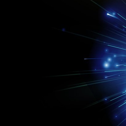 Moderne kerst en nieuwjaarskaart sprankelend blauw licht Achterkant