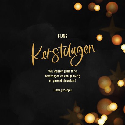 Moderne kerstkaart foto kerstballen 3