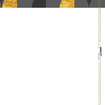 Moderne kerstkaart, grijs met goud. Christmas. New Year 2