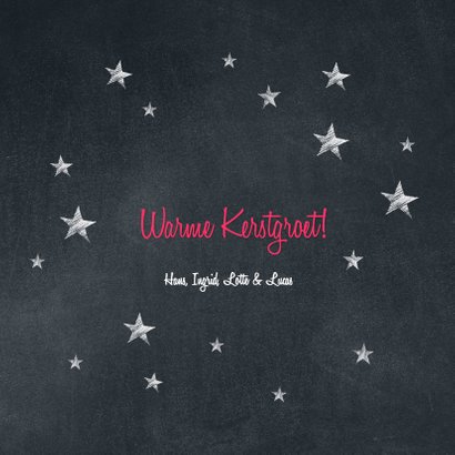 Moderne kerstkaart labels 3
