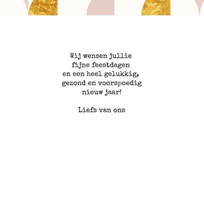 Moderne kerstkaart. Merry Christmas. Happy New Year 3