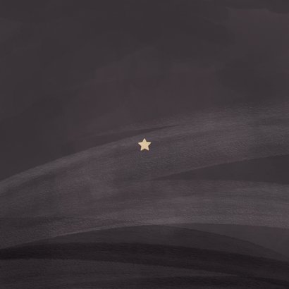 Moderne kerstwens talen met kerstvormen Achterkant