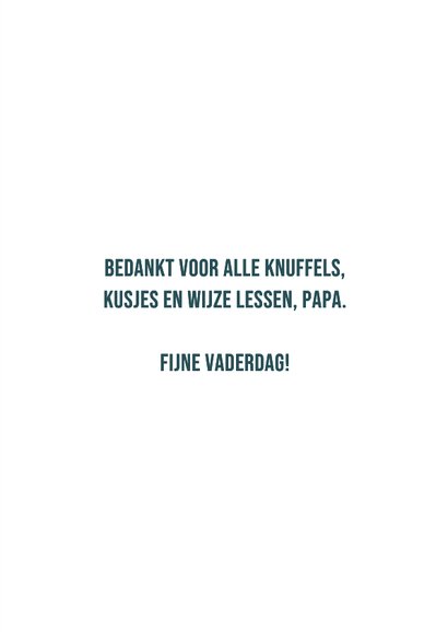 Moderne vaderdagkaart met koffiemok 3