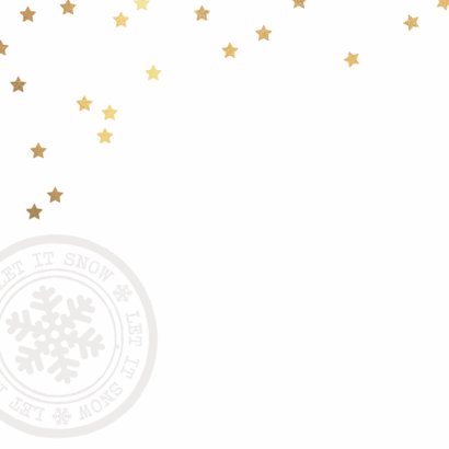 Moderne vierkant kerstkaart foto 2