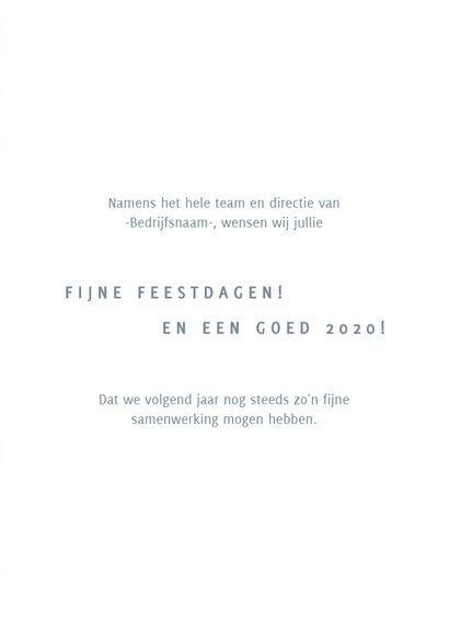 Moderne zakelijke kerstkaart met kerstboompjes en waterverf 3