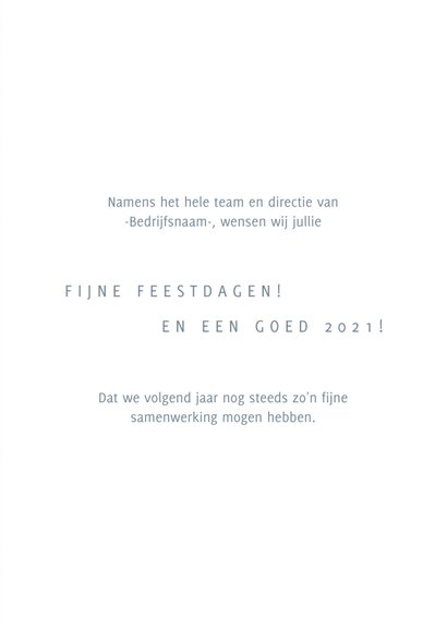 Moderne zakelijke kerstkaart met kerstboompjes en waterverf 3
