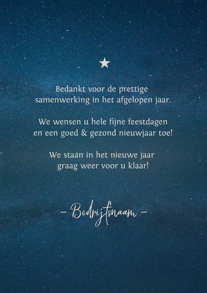 Moderne zakelijke kerstkaart silhouet van kerstman in maan 3