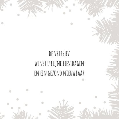 Moderne zakelijke kerstkaart ster labels op hout 3