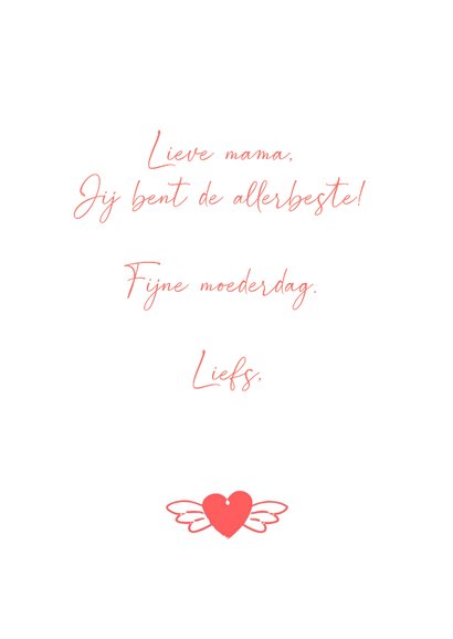 Moederdag best mom ever kaart voor de leukste moeder! 3