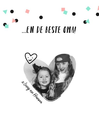 Moederdag Best mom ever slinger met foto 2