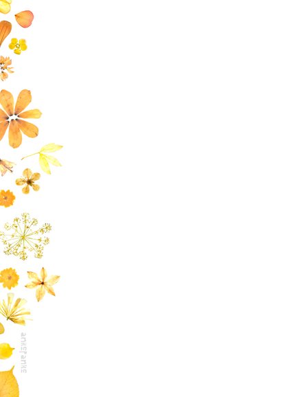 Moederdag gouden bloemen 2