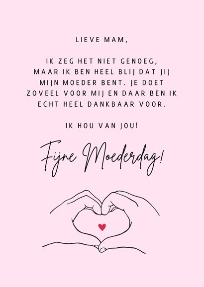Moederdag handen hart 3