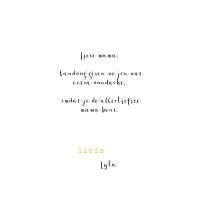 Moederdag hartjes minimalistisch 3