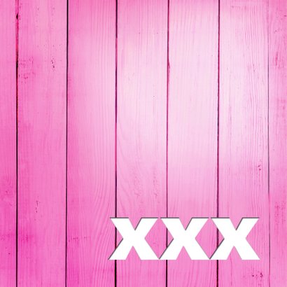 Moederdag Hout Roze - SG 2