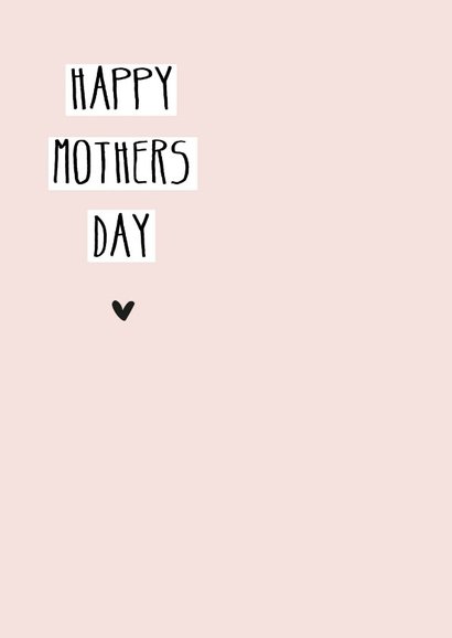 Moederdag. I've got it from my mama 2