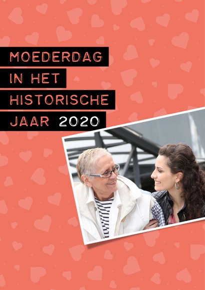 Moederdag in het historische jaar 2020 2