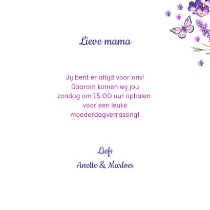 Moederdag lavendelkrans 3