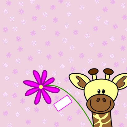Moederdag   mama giraf en haar kindje 3