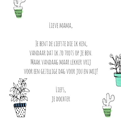 Moederdag planten - SV 3