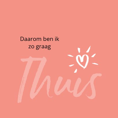 Moederdag thuis is waar je moeder is 2