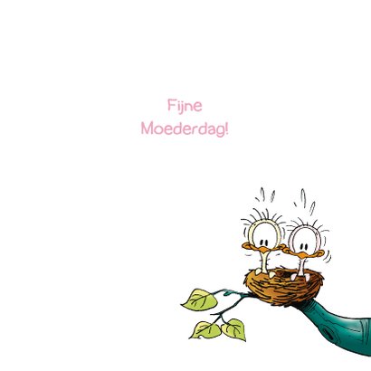 Moederdag vogelnest - A 3