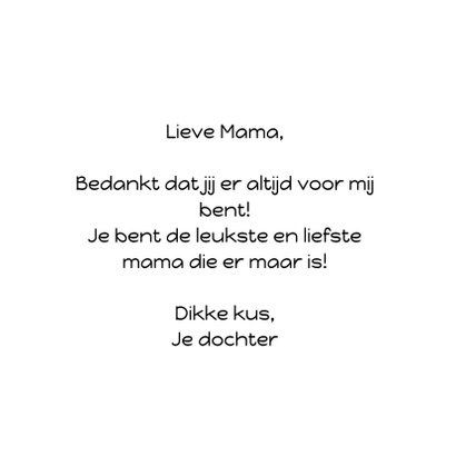Moederdag | Vrolijke streepjes 3
