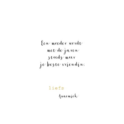 Moederdag XOXO 3