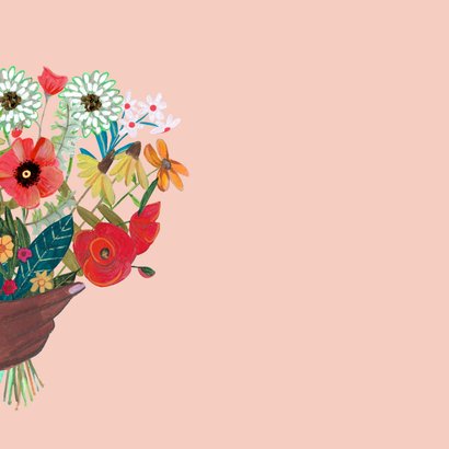 Moederdagkaart als mama's bloemen zijn zou ik jou kiezen 2