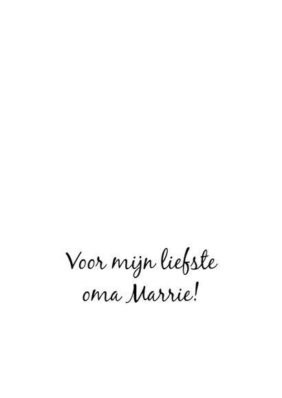 Moederdagkaart: De liefste oma! 3