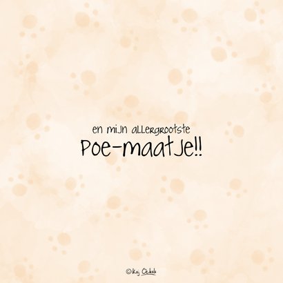 Moederdagkaart Poema - Jij bent de allerliefste Poe-mama 2
